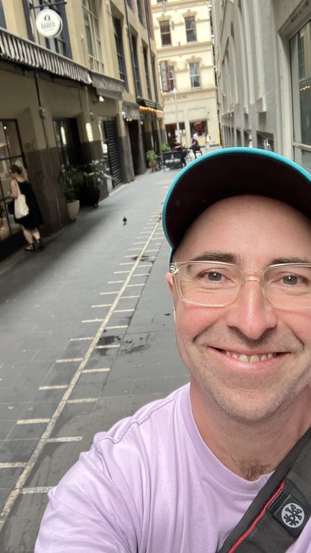 Marshy in the streets of Melbourne